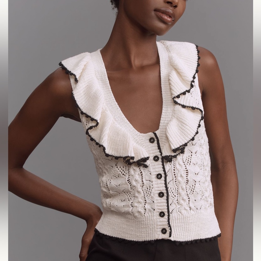 EUC Maeve Scoop Neck Sweater Tank